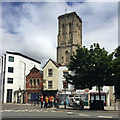 ST5972 : Temple Church and its neighbours, Victoria Street, Bristol by Robin Stott