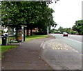 Mount Pleasant Avenue bus stop and shelter, Llanrumney, Cardiff