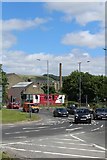 SD8022 : Roundabout in Rawtenstall by Richard Hoare