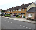 Row of houses, Countisbury Avenue, Llanrumney, Cardiff