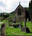 SO2813 : Northeast side of St Faith's Parish Church Llanfoist by Jaggery