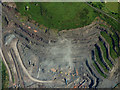 Loanhead Quarry from the air