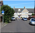 Mandatory left turn ahead, Irnham Road, Minehead