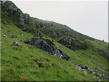 NN0553 : Ridge flank by Hugh Venables