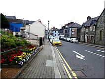 H4472 : Floral display along John Street, Omagh by Kenneth  Allen