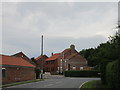 The junction of North End Road, Pinfold Lane and Rostun Road, Roos