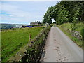 Sowerby Bridge Bridleway 35 on the driveway to West Field Farm