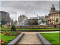 TA0928 : Fountain in Queen's Gardens by David Dixon