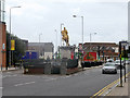 TA1028 : Public Toilets and a Golden Statue, Market Place, Hull by David Dixon