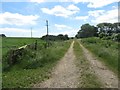 Farm track, Beacon Farm, Flamborough