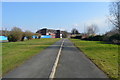 Footpath and cycle lane