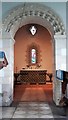 Into the chancel, St Osmund, Tarlton