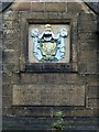 Matthew Smith Almshouses, Belper, dedicatory plaque