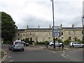 Junction of Bradford Road with a one way system, Trowbridge