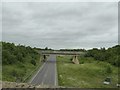 A350 seen from canal aqueduct 