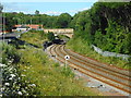 Railway line at Temple