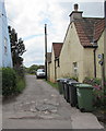 Public footpath from the south side of High Street, Iron Acton