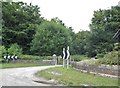 The entrance to Gaddesden Place, Briden