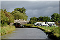 SJ3731 : Broom Bridge east of Lower Frankton in Shropshire by Roger  D Kidd