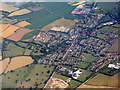 Buntingford from the air