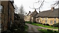 SP4228 : Cottages around the well head, Ledwell by Chris Brown