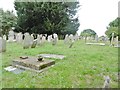 Eling, churchyard