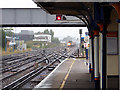 A train approaching Eastleigh