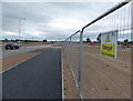 New road and cyclepath at New Lubbesthorpe