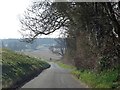 Rural road out of Micheldever