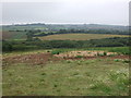 Farmland towards woodland, Parc-an-Camps