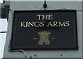 Sign on the Kings Arms, Marazion