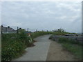 South West Coast Path near Longrock Level Crossing 