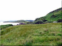 NM8229 : Marshy land on north Kerrera by Andrew Curtis