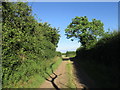 Bridleway approaching Hockerton Lane