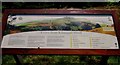 NO1802 : Information board, Bishop Hill, Lomond Hills by Bill Kasman