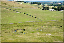 NY4817 : Meanders of Cawdale Beck by Trevor Littlewood