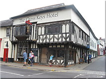 TL5338 : Cross Keys Hotel, Saffron Walden by M J Richardson