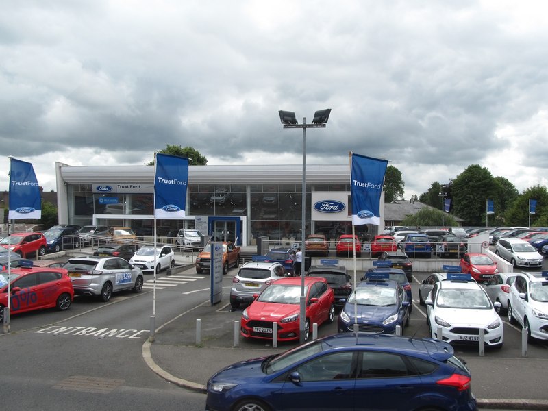 Trust Ford's Showroom On Upper © Eric Jones :: Geograph Ireland