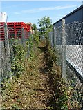 SK4245 : Footpath through the industrial estate by Alan Murray-Rust