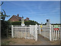 Level crossing at Newton Sidings