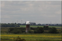 TG4604 : Langley Detached Windpump from Gariannonvm Roman Fort, Burgh Castle by Jo and Steve Turner