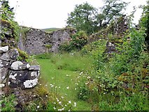 NM8525 : Ruins of Church of St Bride, Kilbride by Andrew Curtis