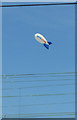 Aria blimp at Longsight