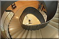 View down the spiral staircase in the Wellcome Collection #3