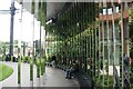 View of mirrors in Gasholder Park