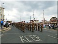 SD3036 : Lions of England granted Freedom of Entry to Blackpool by Gerald England