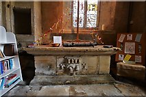 SP1839 : Ebrington, St. Eadburgha's Church: The Keyte tomb in the south aisle by Michael Garlick
