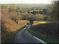 Lane to the Taw valley