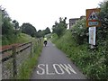 ST6771 : School path crossing cycle route by David Smith