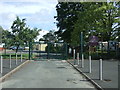 Entrance to  Perdiswell Primary School